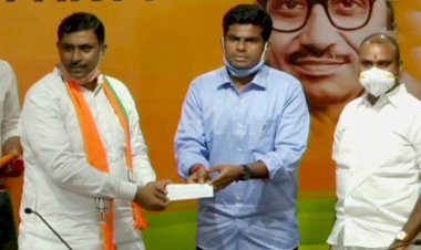 ಅಧಿಕೃತವಾಗಿ ಬಿಜೆಪಿಗೆ ಸೇರ್ಪಡೆಯಾದ ಸಿಂಗಂ ಖ್ಯಾತಿಯ ಅಣ್ಣಾಮಲೈ