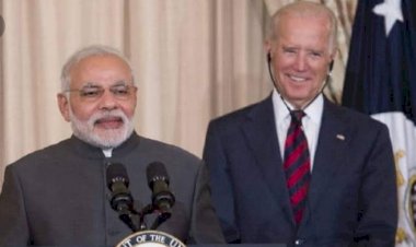 ಅಮೆರಿಕ ವ್ಹೈಟ್ ಹೌಸ್ ನಲ್ಲಿ ಮೋದಿ: ಜೋ ಬೈಡನ್ ರಿಂದ ಆತ್ಮೀಯ ಸ್ವಾಗತ