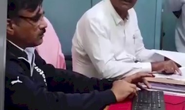 ಗದಗ : ಎ.ಸಿ.ಬಿ ದಾಳಿ: ಹಣ ಪೀಕುವಾಗ ಸಿಕ್ಕಿಬಿದ್ದ ಶಿವಾನಂದ್