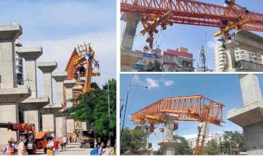 ನಮ್ಮ ಮೆಟ್ರೋ ಕಾಮಗಾರಿ ವೇಳೆ ತಪ್ಪಿದ ದುರಂತ: ನೂರಾರು ಕಾರ್ಮಿಕರು ಬಚಾವ್- ಸ್ಥಳಕ್ಕೆ ಬಾರದ ಅಧಿಕಾರಿಗಳು