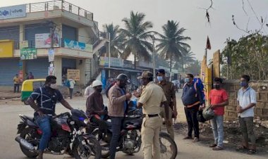 ವೀಕೆಂಡ್ ಕರ್ಫ್ಯೂ ರೂಲ್ಸ್ ಬ್ರೇಕ್ : ವಾಹನ ಸೀಜ್