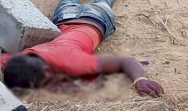 ಹುಬ್ಬಳ್ಳಿ: ಸಿಮೆಂಟ್ ಕಂಬ ಮೈಮೇಲೆ ಬಿದ್ದು ಯುವಕ ಸಾವು