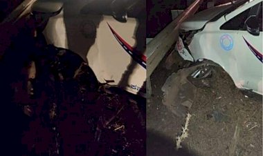 ತಾರಿಹಾಳದ ಬಳಿ ಪೊಲೀಸ್ ವಾಹನ ಅಪಘಾತ