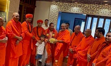 ಈಶ್ವರಪ್ಪ ಮನೆಗೆ ದೌಡಾಯಿಸಿದ ಮಠಾಧೀಶರು !