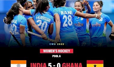 2022ರ ಕಾಮನ್‌ವೆಲ್ತ್ ಗೇಮ್ಸ್: ಗೆಲುವಿನ ಅಭಿಯಾನ ಆರಂಭಿಸಿದ ಭಾರತದ ಮಹಿಳಾ ಹಾಕಿ ತಂಡ