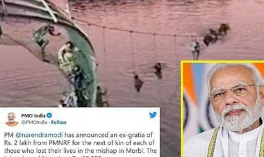 ಬ್ರೇಕಿಂಗ್ : ಗುಜರಾತ್ ಸೇತುವೆ ಕುಸಿತ 30 ಜನ ಸಾವು