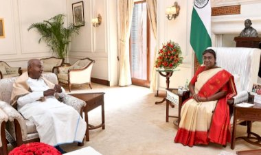 ರಾಷ್ಟ್ರಪತಿ ಮುರ್ಮುರನ್ನು ಭೇಟಿಯಾದ ಎಚ್.ಡಿ.ದೇವೇಗೌಡ