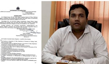 ಹು-ಧಾ ಮಹಾನಗರ ಪಾಲಿಕೆ ಆಯುಕ್ತ ಗೋಪಾಲಕೃಷ್ಣ ವರ್ಗಾವಣೆ