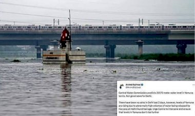 ಅಪಾಯ ಮಟ್ಟ ತಲುಪಿದ 'ಯಮುನಾ ನದಿ ': ತುರ್ತು ಸಭೆ ಕರೆದ ದೆಹಲಿ ಸಿಎಂ