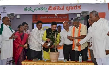 ಅಣ್ಣಿಗೇರಿ: ವಿಕಸಿತ ಭಾರತ ಸಂಕಲ್ಪ ಯಾತ್ರೆ