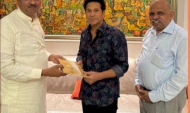 ರಾಮಮಂದಿರ ಉದ್ಘಾಟನೆಯಲ್ಲಿ ಪಾಲ್ಗೊಳ್ಳಲು ಸಚಿನ್ ತೆಂಡೂಲ್ಕರ್‌ಗೆ ಆಹ್ವಾನ