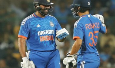 ರೋಹಿತ್‌ ರಿಂಕು ಆರ್ಭಟ ಅಫ್ಘಾನ್‌ಗೆ 213 ಟಾರ್ಗೆಟ್‌