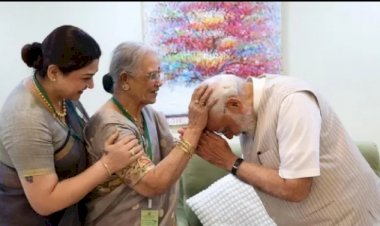 ಖುಷ್ಬೂ ಅತ್ತೆಯಿಂದ ಆಶೀರ್ವಾದ ಪಡೆದ ನಮೋ : ಕನಸು ನನಸಾಗಿದೆ ಎಂದ ನಟಿ