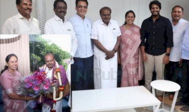 ಮಾಜಿ ಸಿಎಂ ಹೆಚ್‌ಡಿಕೆ ಭೇಟಿ ಮಾಡಿದ ಸಚಿವೆ ಶೋಭಾ ಕರಂದ್ಲಾಜೆ