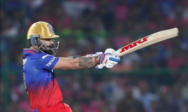 IPL 2024 | RCBvsRR: ಕೊಹ್ಲಿ ಶತಕದ ಅಬ್ಬರ - ರಾಜಸ್ಥಾನಕ್ಕೆ 184 ರನ್‌ಗಳ ಗುರಿ ನೀಡಿದ ಆರ್‌ಸಿಬಿ