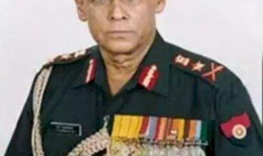 ಭಾರತೀಯ ಸೇನೆಯ ಮಾಜಿ ಮುಖ್ಯಸ್ಥ ಜನರಲ್ ಪದ್ಮನಾಭನ್ ವಿಧಿವಶ