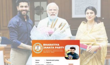 ಟೀಂ ಇಂಡಿಯಾ ಸ್ಟಾರ್ ಆಲ್‌ರೌಂಡರ್ ರವೀಂದ್ರ ಜಡೇಜಾ ಬಿಜೆಪಿ ಸೇರ್ಪಡೆ