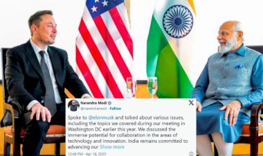 ಮೋದಿ, ಎಲಾನ್ ಮಸ್ಕ್ ಸಂಭಾಷಣೆ - ತಂತ್ರಜ್ಞಾನ ಕ್ಷೇತ್ರದಲ್ಲಿ ಭಾರತ, ಅಮೆರಿಕ ಸಹಕಾರದ ಚರ್ಚೆ