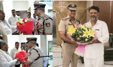 ಸಿಎಂ, ಡಿಸಿಎಂ, ಗೃಹ ಸಚಿವರನ್ನ ಭೇಟಿಯಾದ ನೂತನ ಬೆಂಗಳೂರು ನಗರ ಕಮಿಷನರ್‌ ಸೀಮಂತ್ ಕುಮಾರ್ ಸಿಂಗ್