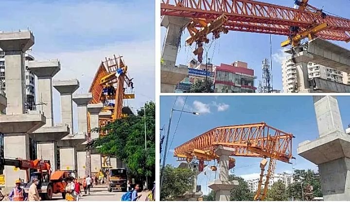 ನಮ್ಮ ಮೆಟ್ರೋ ಕಾಮಗಾರಿ ವೇಳೆ ತಪ್ಪಿದ ದುರಂತ: ನೂರಾರು ಕಾರ್ಮಿಕರು ಬಚಾವ್- ಸ್ಥಳಕ್ಕೆ ಬಾರದ ಅಧಿಕಾರಿಗಳು