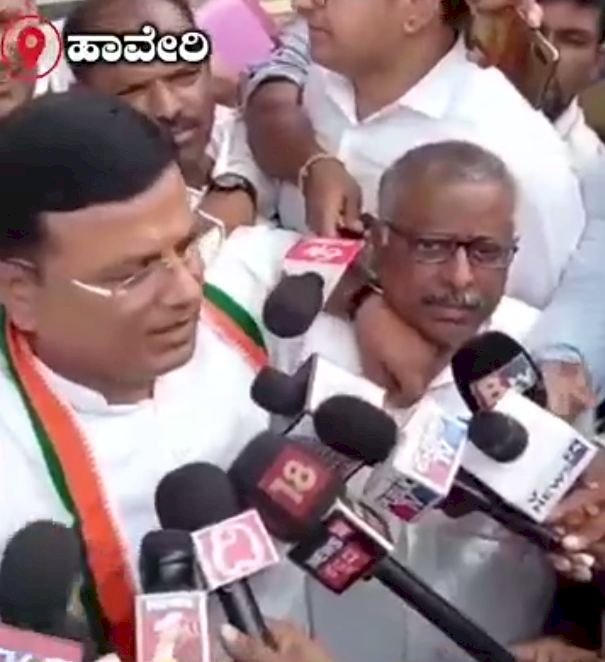 ಹಾನಗಲ್ ನಲ್ಲಿ ಜಯಭೇರಿ ಬಾರಿಸಿದ ಕಾಂಗ್ರೆಸ್ ಅಭ್ಯರ್ಥಿ ಶ್ರೀನಿವಾಸ ಮಾನೆ