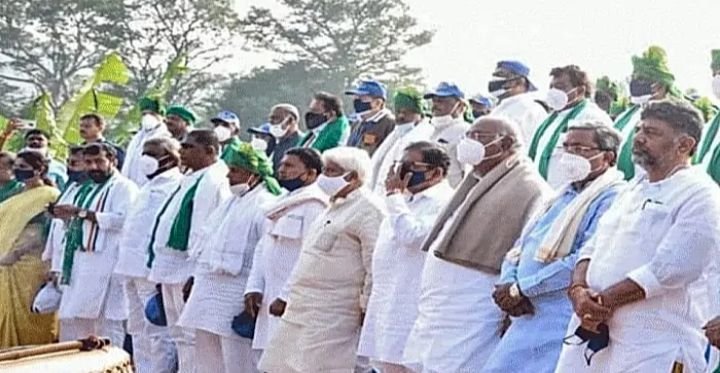 ಕಾಂಗ್ರೆಸ್ ಪಕ್ಷದ ಮೇಕೆದಾಟು ಪಾದಯಾತ್ರೆ ಐದೇ ದಿನಕ್ಕೆ ಅಂತ್ಯ