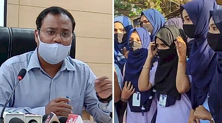 ಧಾರವಾಡ: ತರಗತಿ ಪ್ರವೇಶಕ್ಕೂ ಮುನ್ನ ಹಿಜಾಬ್ ತೆಗೆದಿಡಿ; ಡಿಸಿ ಮಹತ್ವದ ಸೂಚನೆ