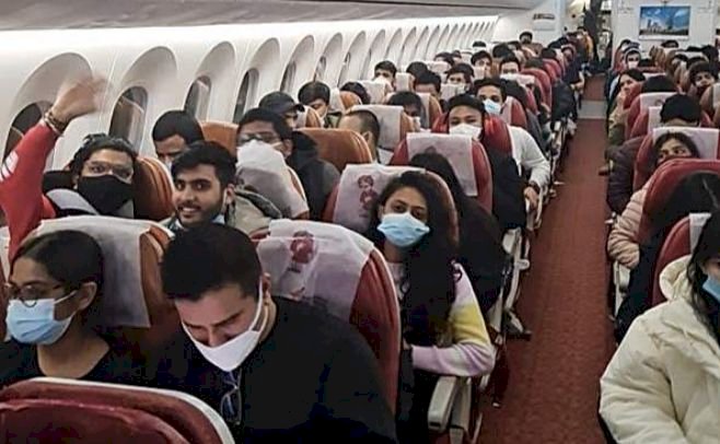 ಉಕ್ರೇನ್ ನಲ್ಲಿ ಯುದ್ಧಾತಂಕ : 242 ಭಾರತೀಯರನ್ನು ಕರೆತಂದ ಏರ್ ಇಂಡಿಯಾ