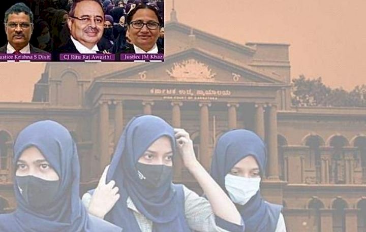 ಬ್ರೇಕಿಂಗ್ : ಹಿಜಾಬ್ ವಿವಾದ : ತೀರ್ಪು ಕಾಯ್ದಿರಿಸಿದ ಪೂರ್ಣ ಪೀಠ