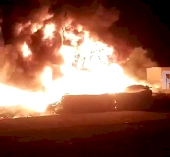 ಧಾರವಾಡ: ಹೆಬ್ಬಳ್ಳಿಯಲ್ಲಿ 1.38 ಕೋಟಿ ಮೌಲ್ಯದ ಪೈಪ್‌ಗಳಿಗೆ ಬೆಂಕಿ ಇಟ್ಟ ಕಿಡಿಗೇಡಿಗಳು