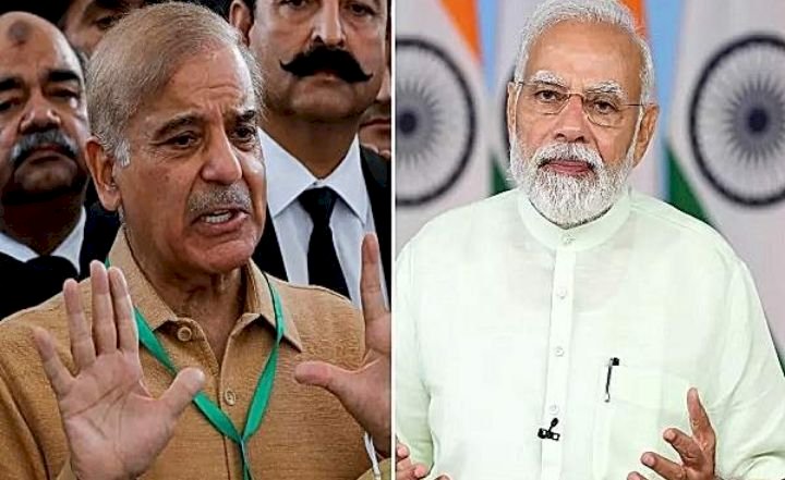 ಪಾಕಿಸ್ತಾನದ​​ ಹೊಸ ಪ್ರಧಾನಿ ಶೆಹಬಾಜ್ ಷರೀಫ್​ಗೆ ಶುಭಾಶಯ ಕೋರಿದ ಮೋದಿ