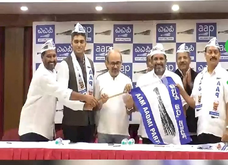 ಬೆಂಗಳೂರು: ಶಿಕ್ಷಣ ತಜ್ಞ ಸೌಂದರ್ಯ ಮಂಜಪ್ಪ,ಯುವ ಉದ್ಯಮಿ ಕೀರ್ತನ್ ಕುಮಾರ್ ಎಎಪಿ ಸೇರ್ಪಡೆ!