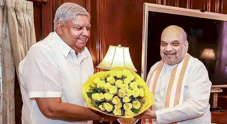 ಬ್ರೇಕಿಂಗ್: ಎನ್‌ಡಿಎ ಅಭ್ಯರ್ಥಿ ಜಗದೀಪ್ ಧನಕರ್ ಭಾರತದ ಉಪರಾಷ್ಟ್ರಪತಿ