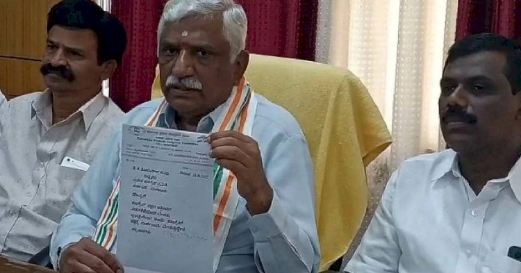 ಕಾಂಗ್ರೆಸ್‌ಗೆ ಕೈ ಕೊಟ್ಟ ಎಂ.ಡಿ ಲಕ್ಷ್ಮಿನಾರಾಯಣ: ಬಿಜೆಪಿ ಸೇರೋದಾಗಿ ಘೋಷಣೆ