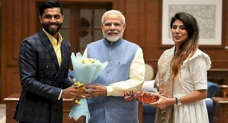 ಬಿಜೆಪಿ ಟಿಕೆಟ್ ಸಿಗುತ್ತಿದ್ದಂತೆ ಮೋದಿಗೆ ಧನ್ಯವಾದ ತಿಳಿಸಿದ ಜಡೇಜಾ ಪತ್ನಿ ರಿವಾಬಾ