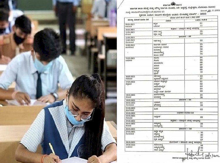 ದ್ವಿತೀಯ ಪಿಯುಸಿ ಅಂತಿಮ ವೇಳಾಪಟ್ಟಿ‌ ಪ್ರಕಟ: ಯಾವ ದಿನ ಯಾವ ಪರೀಕ್ಷೆ?- ಇಲ್ಲಿದೆ ಮಾಹಿತಿ