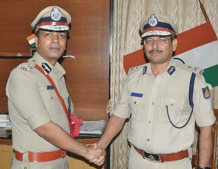 ಹುಬ್ಬಳ್ಳಿ : ಪೊಲೀಸ್ ಆಯುಕ್ತರಾಗಿ ರಮಣ್ ಗುಪ್ತಾ ಅಧಿಕಾರ ಸ್ವೀಕಾರ