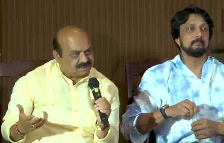 ನಟ ಸುದೀಪ್ ನನ್ನ ಜೊತೆಗೆ ಪಕ್ಷದ ಪರ ಪ್ರಚಾರ ಮಾಡುತ್ತಾರೆ: ಸಿಎಂ ಬೊಮ್ಮಾಯಿ