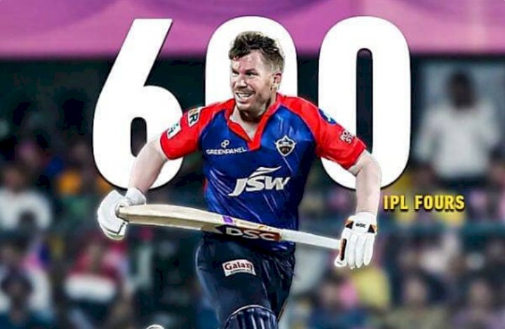 ಐಪಿಎಲ್‌ನಲ್ಲಿ ದಾಖಲೆ ಬರೆದ ಡೇವಿಡ್‌ ವಾರ್ನರ್