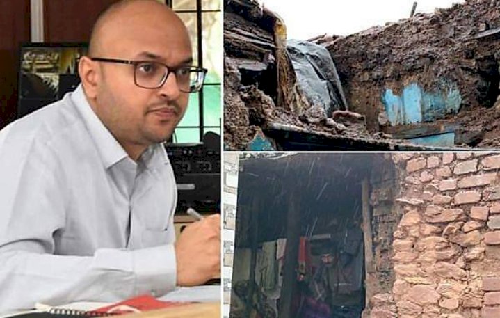 ಧಾರವಾಡ ಜಿಲ್ಲೆಯಲ್ಲಿ ಮಳೆಯಿಂದ 198 ಮನೆಗಳಿಗೆ ಹಾನಿ