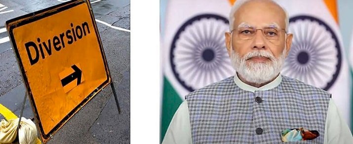 ನಾಳೆ ಸಿಲಿಕಾನ್ ಸಿಟಿಗೆ ಪ್ರಧಾನಿ ಮೋದಿ ಆಗಮನ, ಇಸ್ರೋ ಕಚೇರಿಗೆ ಭೇಟಿ - ಈ ಮಾರ್ಗಗಳಲ್ಲಿ ಸಂಚಾರ ಬದಲಾವಣೆ