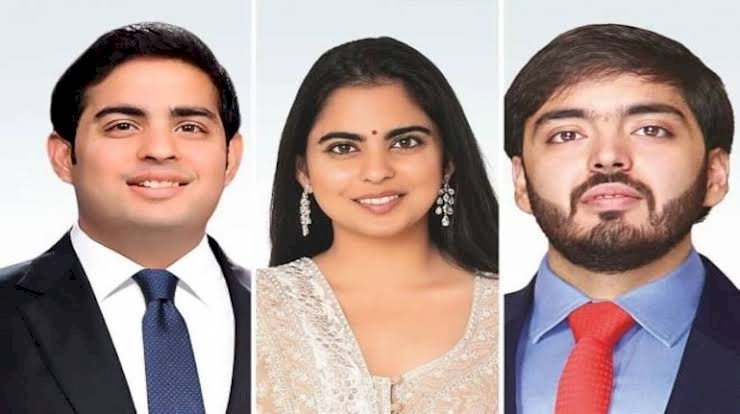 ಹೂಡಿಕೆದಾರರ ಅನುಮತಿ ಮೇರೆಗೆ ರಿಲಯನ್ಸ್ ನಿರ್ದೇಶಕರ ಮಂಡಳಿಗೆ ಇಶಾ, ಆಕಾಶ್, ಅನಂತ ಅಂಬಾನಿ ನೇಮಕ