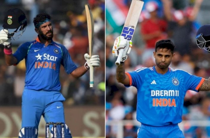 INDvsSA: ಯುವಿ ದಾಖಲೆ ಮುರಿದ ಸೂರ್ಯಕುಮಾರ್