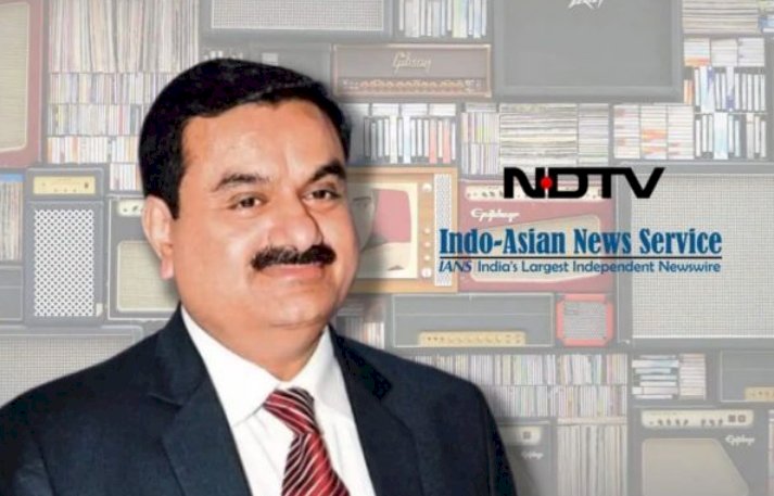 ಮತ್ತೊಂದು ಮಾಧ್ಯಮ ಸಂಸ್ಥೆಯನ್ನ ಖರೀದಿಸಿದ ಅದಾನಿ ಗ್ರೂಪ್‌ - IANS ಗೌತಮ್ ಅದಾನಿ ತೆಕ್ಕೆಗೆ!