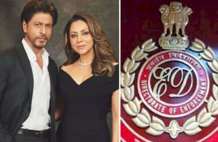 ಶಾರುಖ್ ಖಾನ್ ಪತ್ನಿ ಗೌರಿ ಖಾನ್‌ಗೆ ಜಾರಿ ನಿರ್ದೇಶನಾಲಯದಿಂದ ನೋಟಿಸ್