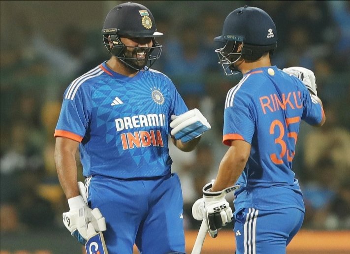 ರೋಹಿತ್‌ ರಿಂಕು ಆರ್ಭಟ ಅಫ್ಘಾನ್‌ಗೆ 213 ಟಾರ್ಗೆಟ್‌