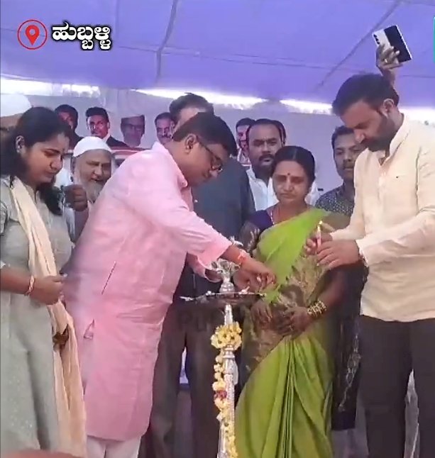 ಹುಬ್ಬಳ್ಳಿ: ವಾರ್ಡ್ ನಂಬರ್ 34 ರಲ್ಲಿ ವಿವಿಧ ಕಾಮಗಾರಿಗೆ 8.65 ಕೋಟಿ ರೂ. ಬಿಡುಗಡೆ, ಸಚಿವ ಸಂತೋಷ್ ಲಾಡ್ ಚಾಲನೆ