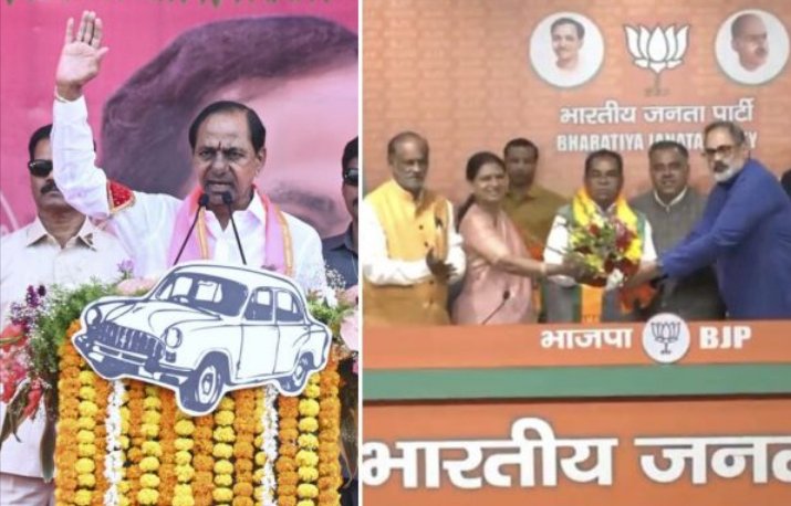 ಕೆಸಿಆರ್‌ಗೆ ಮತ್ತೊಂದು ಬಿಗ್‌ ಶಾಕ್ - ಬಿಆರ್‌ಎಸ್ ಸಂಸದ ಪೋತುಗಂಟಿ ರಾಮುಲು ಬಿಜೆಪಿ ಸೇರ್ಪಡೆ