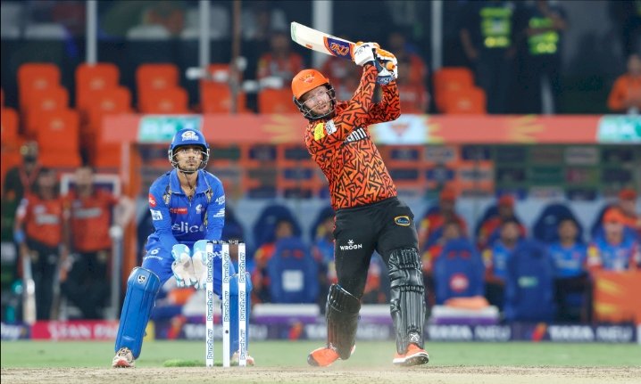 IPL 2024 | MIvsSRH: ಆರ್‌ಸಿಬಿ ದಾಖಲೆ ಮುರಿದ ಹೈದರಾಬಾದ್‌ - ಮುಂಬೈಗೆ 278 ರನ್‌ಗಳ ಬೃಹತ್ ಗುರಿ