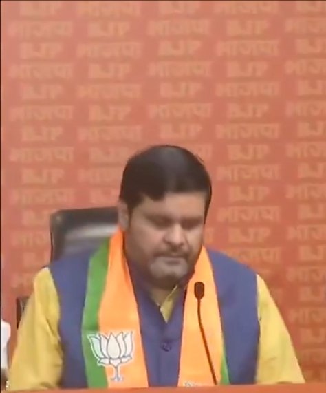 ಕಾಂಗ್ರೆಸ್ ತೊರೆದು ಬಿಜೆಪಿಗೆ ಸೇರಿದ ಗೌರವ್ ವಲ್ಲಭ್